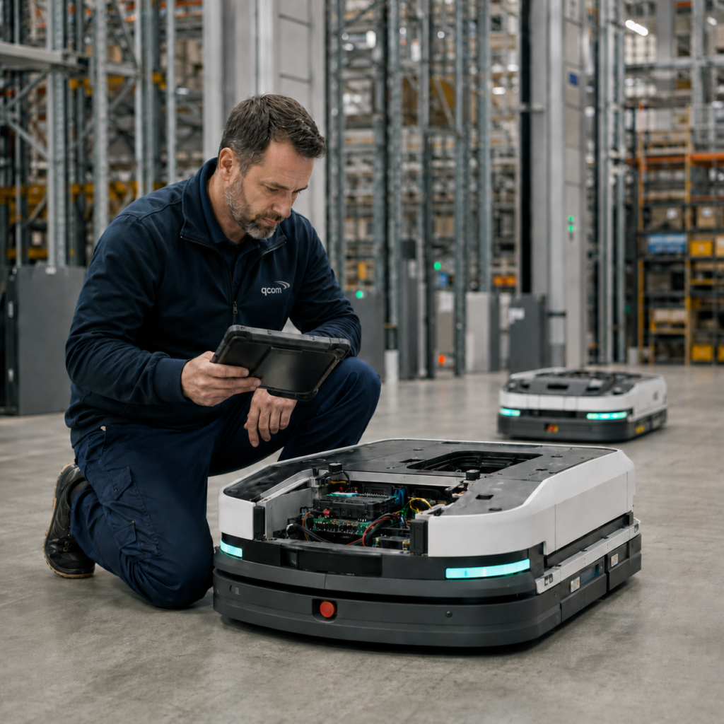 Warehouse automation field engineering